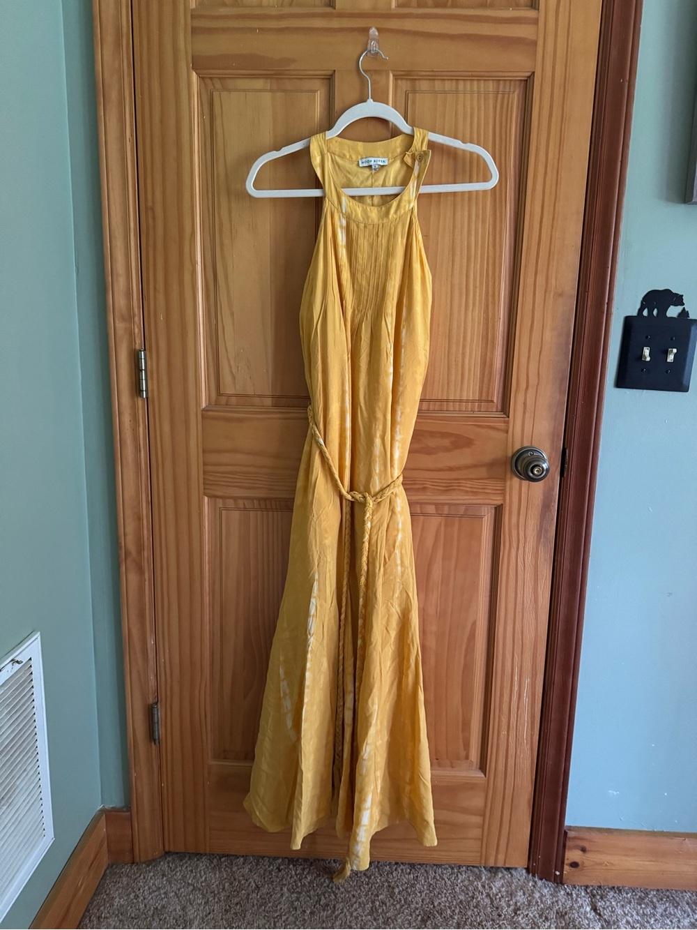 Moon River Dress Size Small with Braided Belt